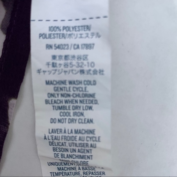 Old Navy Flowered Sheer Top Size XS - Picture 6 of 6